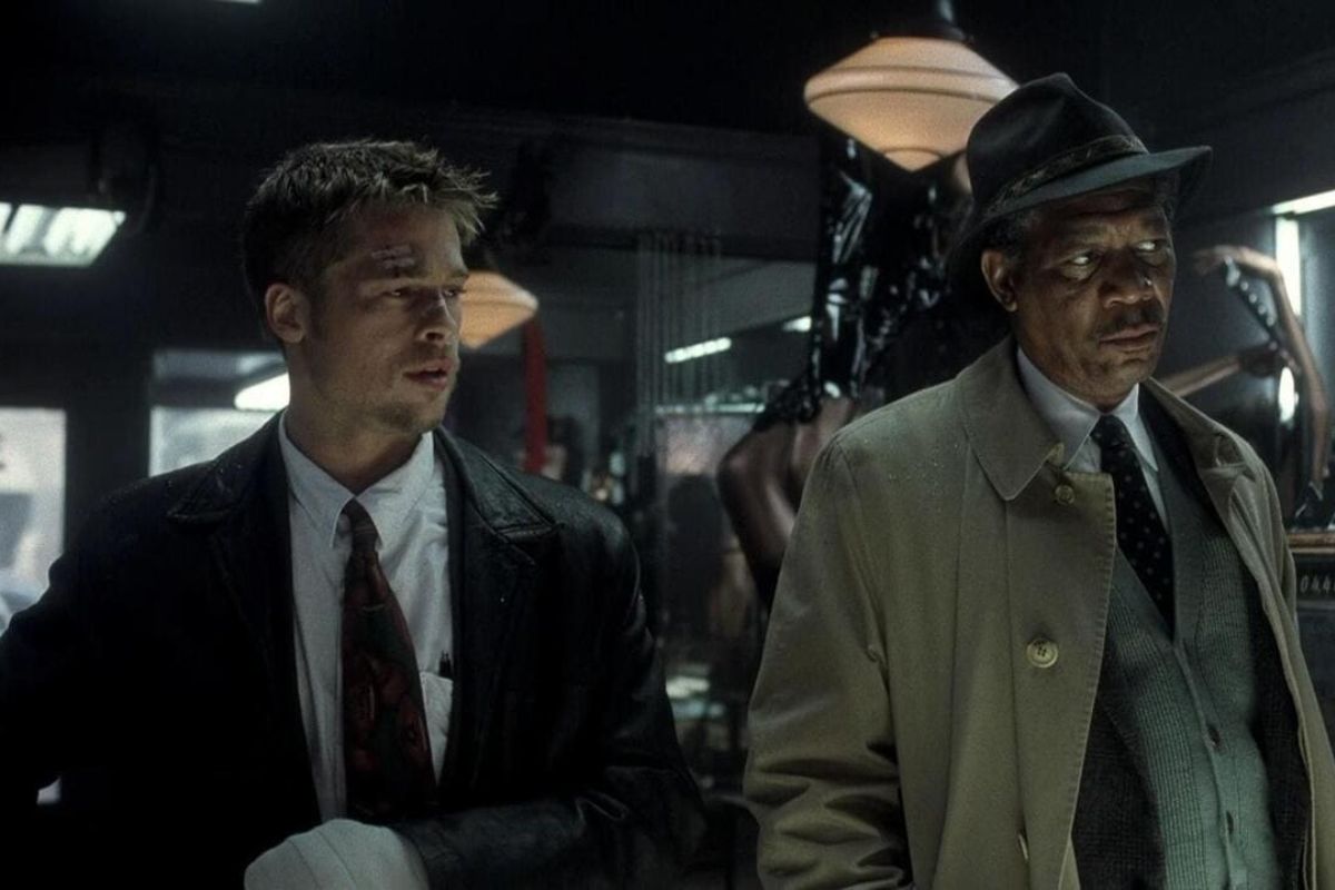 The film starring Brad Pitt and Morgan Freeman that caused an impact with its unexpected ending